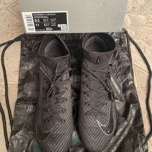 Nike Superfly 10 Elite FG Black Soccer Cleats - Size 9.5 US Men’s